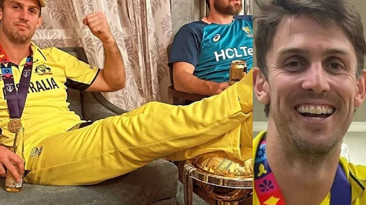 Mitchell Marsh Speaks Up On World Cup Trophy Controversy