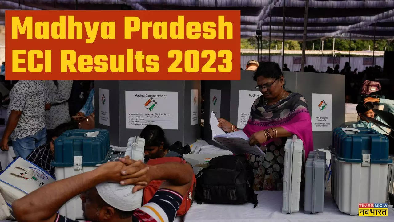 ECI Madhya Pradesh Election Results 2023 Election Commission of India