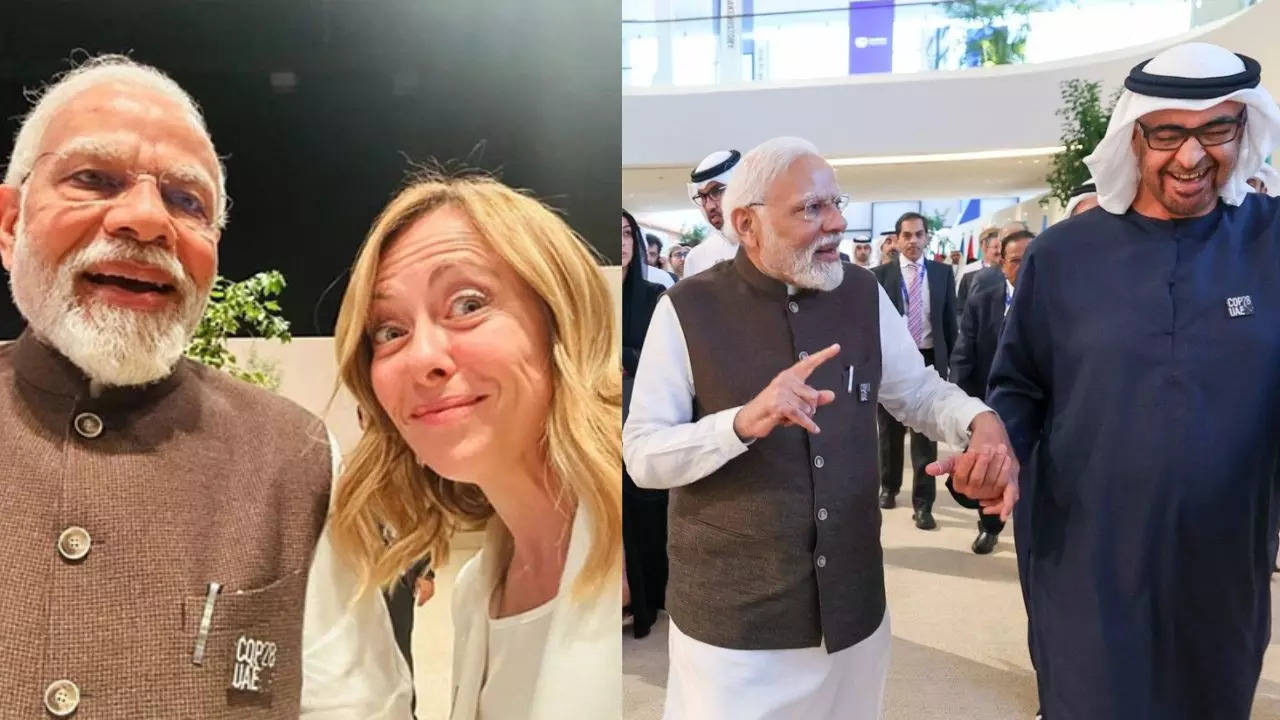 COP 28 Summit, Conference of Parties 28, Narendra Modi, PM Modi, Italy PM Giorgia Meloni