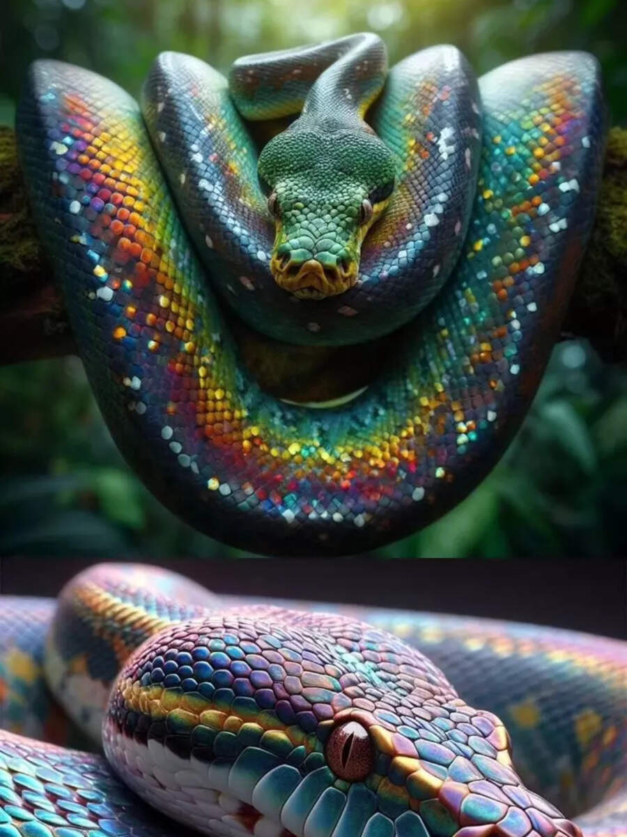 RAINBOW SNAKES Picture Beautiful Rainbow Snake Photos Will Make your ...