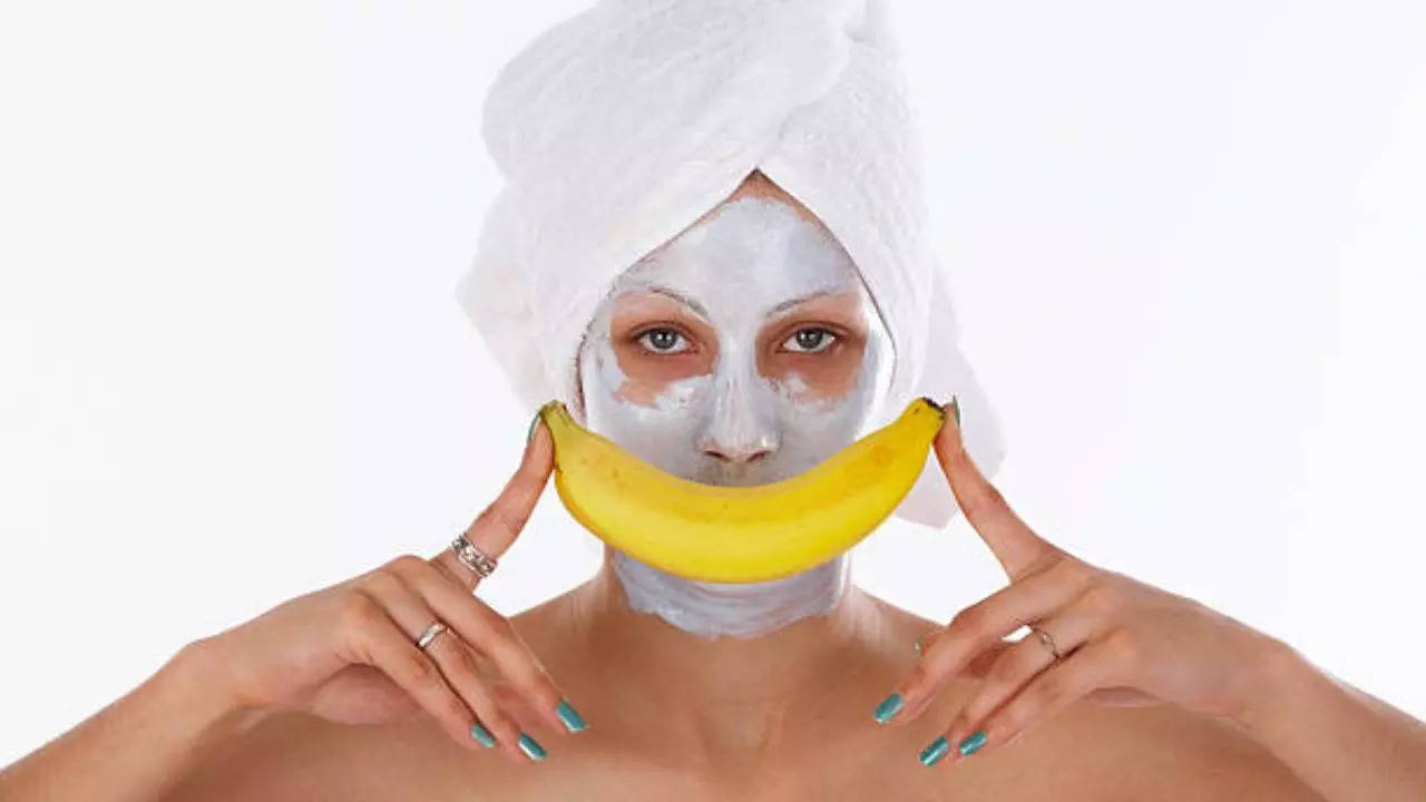 Banana face pack