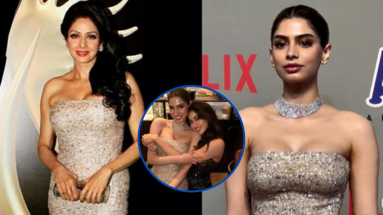 Khushi Kapoor Wears Sridevi old Gown