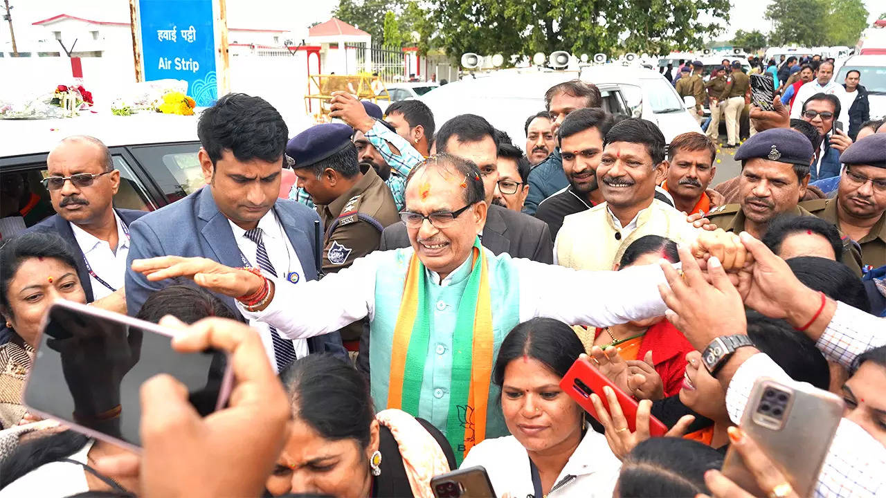 MP CM Shivraj Singh Chouhan in Chinwara