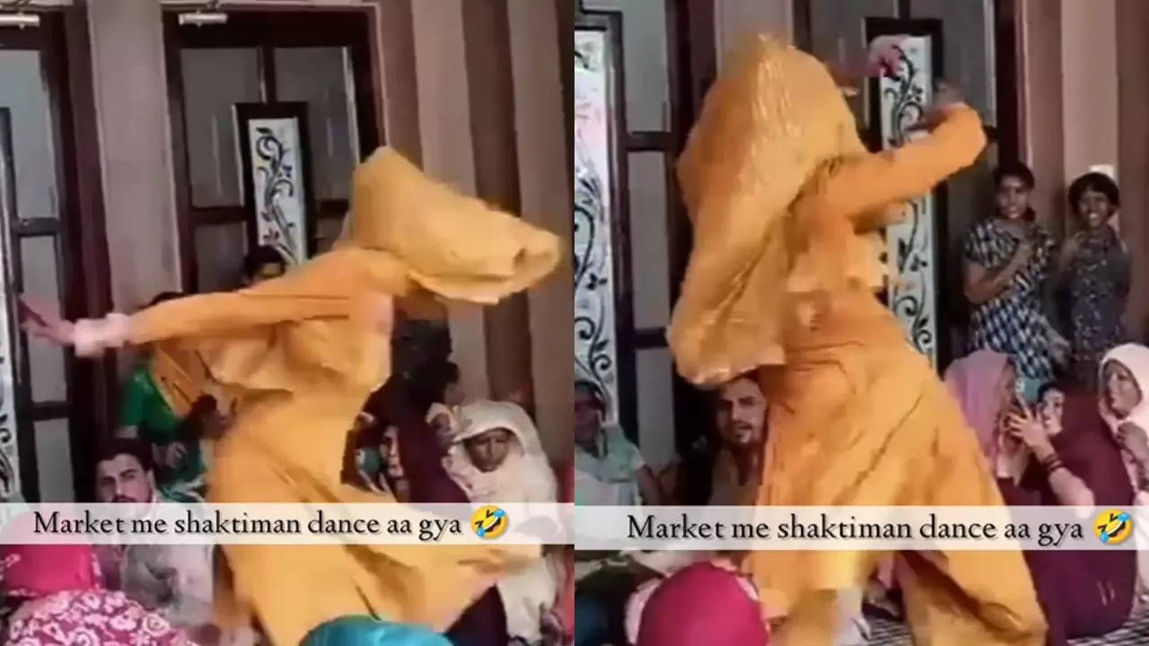 Dance Ka Video: डांस के बीच शक्तिमान बन गई लड़की, फिर जो दिखा कूद-कूदकर हंसेंगे