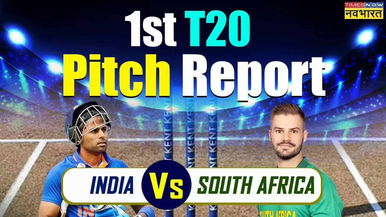 IND vs SA 1st T20 Pitch Report