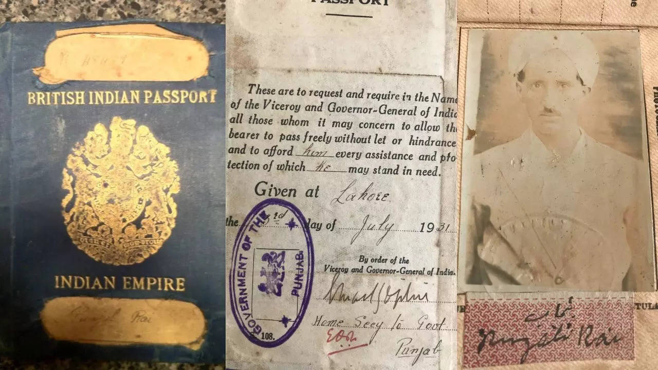 British Indian Passport 1931