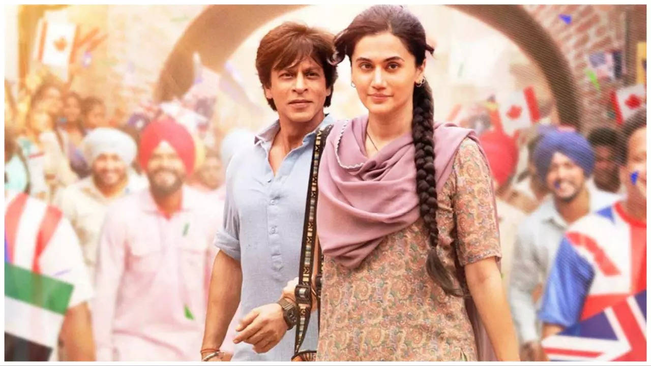 Shah Rukh Khan and Taapsee Pannu