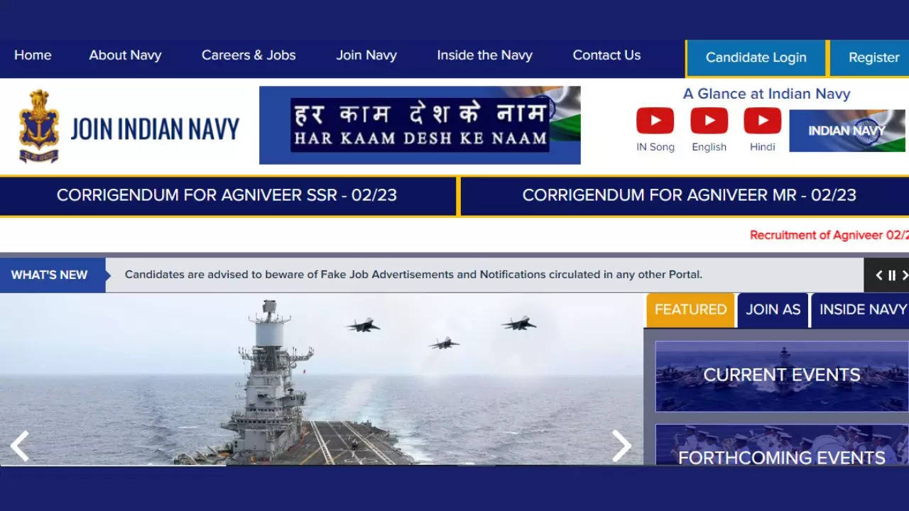 Indian Navy Recruitment 2023