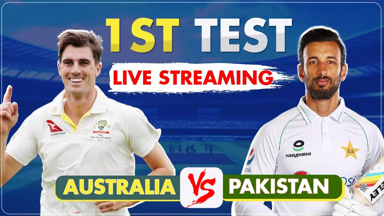 Australia Vs Pakistan 1st Test Match Live Score Streaming, Aus Vs Pak