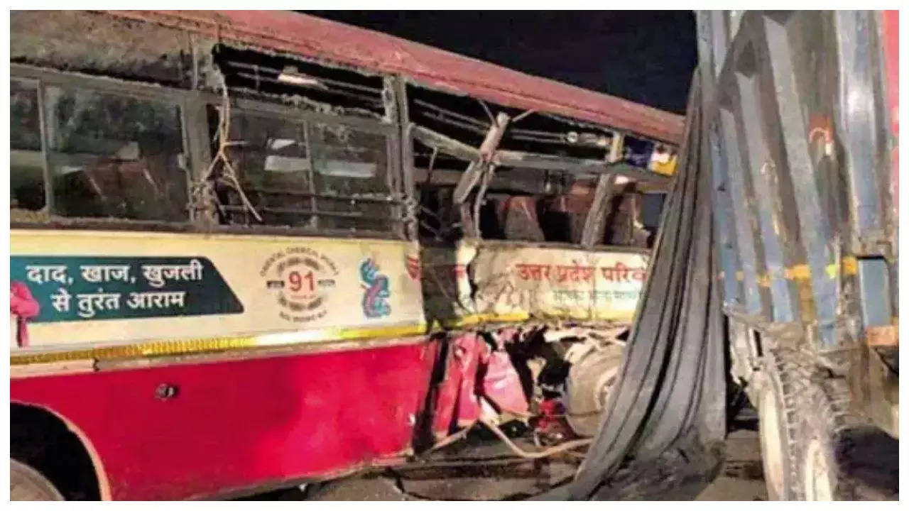 Greater Noida Roadways Bus Accident