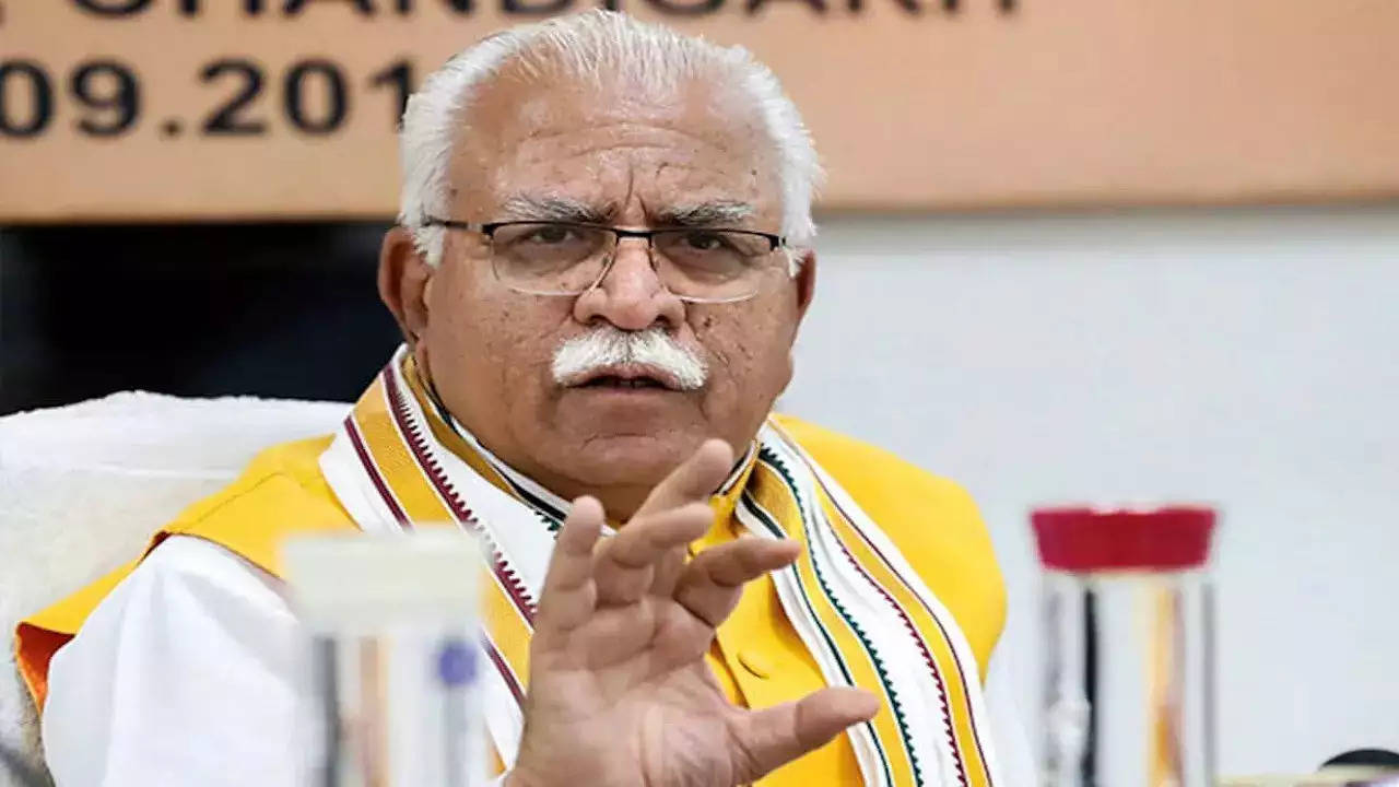 CM Manohar Lal Khattar