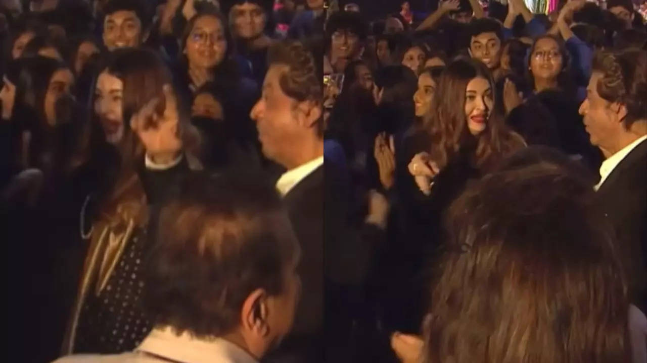 Shah Rukh Khan and Aishwarya Rai Bachchan Dancing