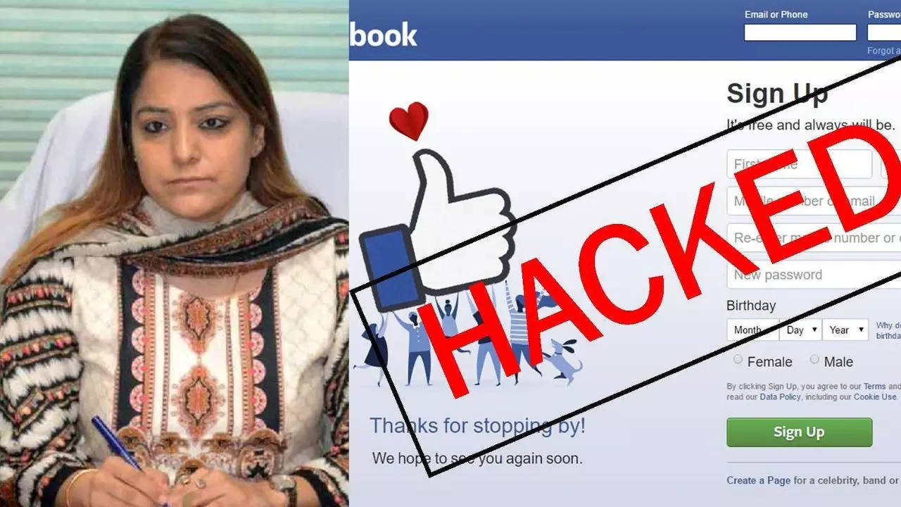 Facebook account hacked 