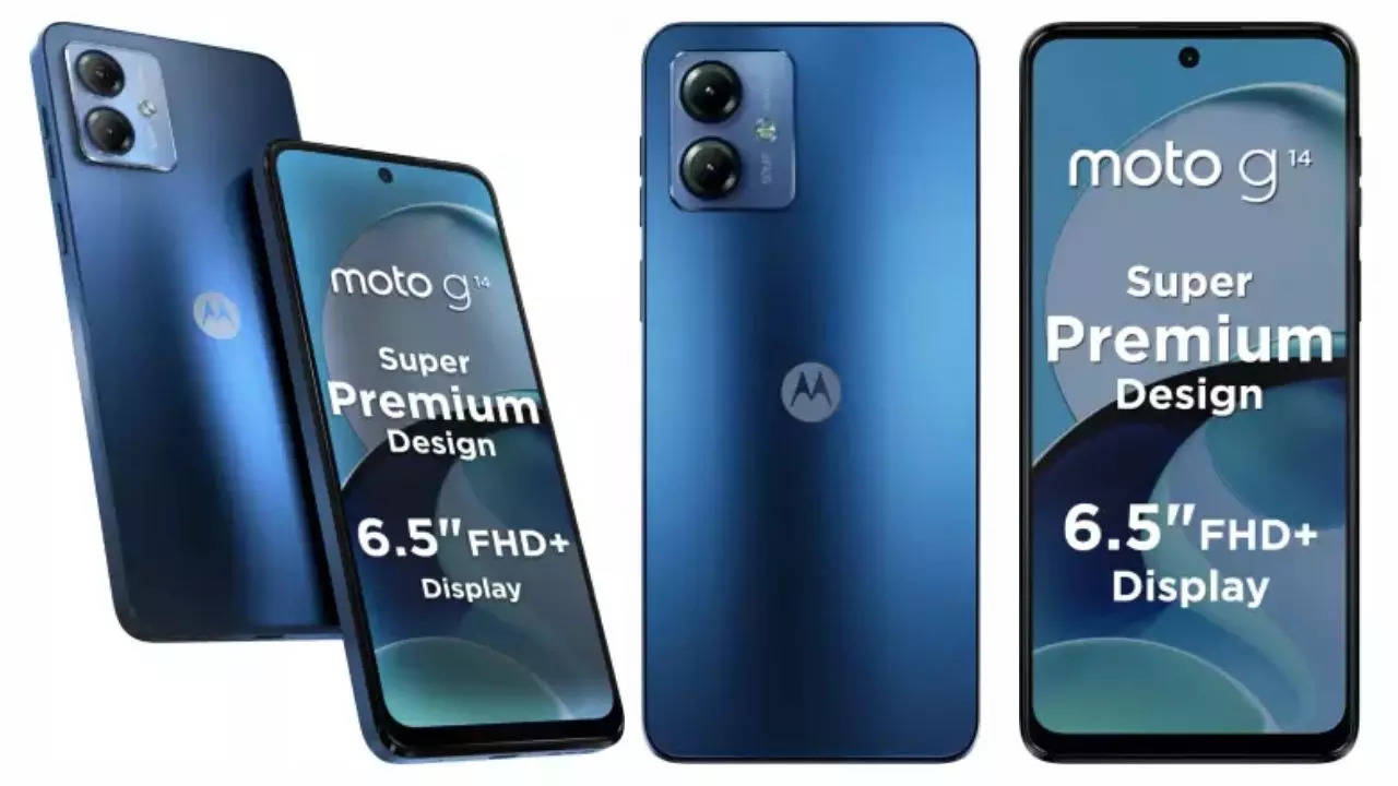Motorola Upends Sub-10K Segment in India: Unveils moto g14 with Premium  Features at Rs. 9,249!