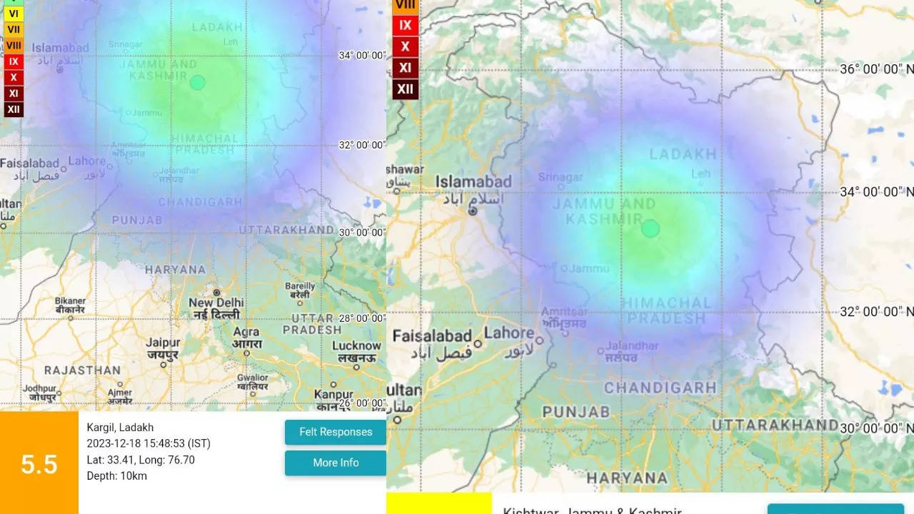 Earthquake in Ladakh