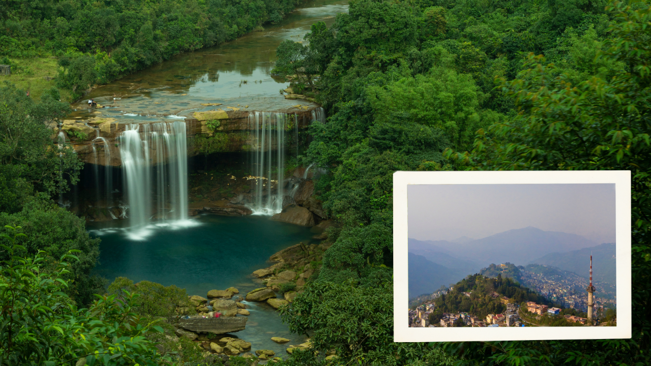 Northeast best places to visit, meghalaya, gangtok, top 5 places to visit in december