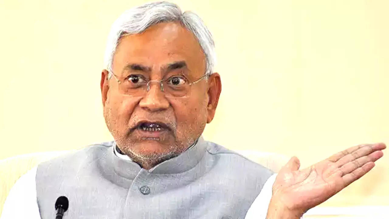 Nitish Kumar Angry