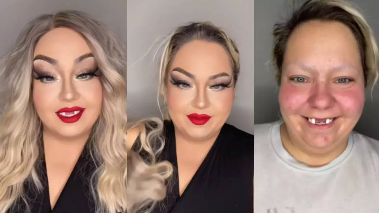 Woman Makeup Transformation