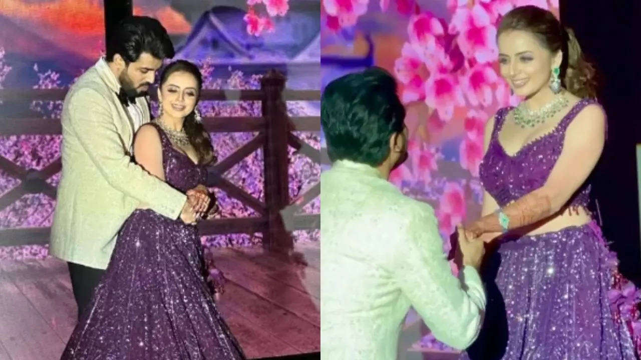 Shrenu Parikh and Akshay Mhatre Engagement Video