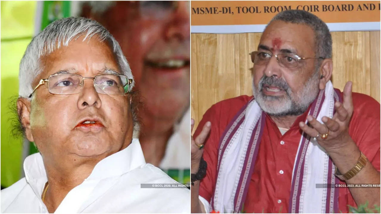 Lalu Yadav- Giriraj Singh