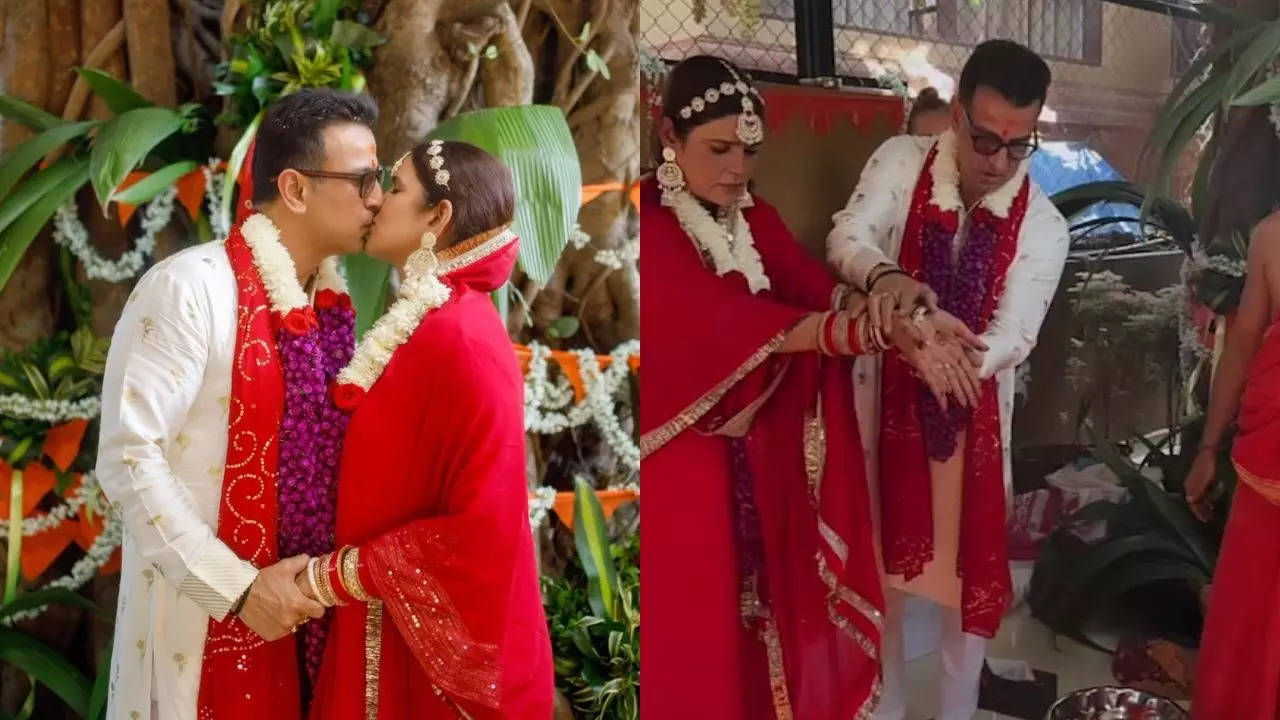 Ronit Roy and Neelam Bose Wedding Pics