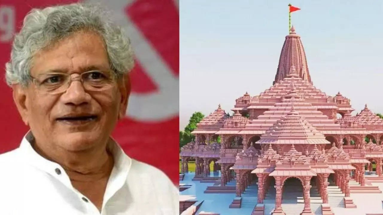 Marxist Communist Party Leader Sitaram Yechury Will Not Attend The Ayodhya Ram Lalla Pran Pratishtha Ceremony