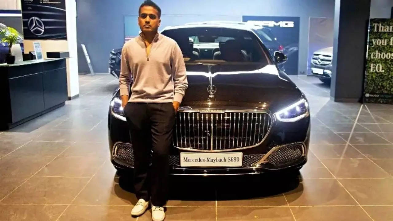 Abhishek Monty Agarwal Mercedes Maybach S680