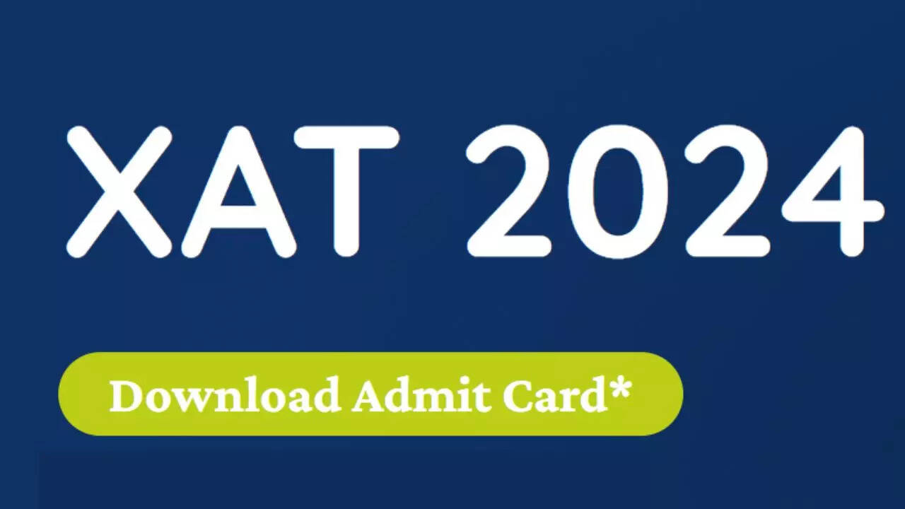 XAT 2024 Admit Card released at check here XAT 2024 Hall