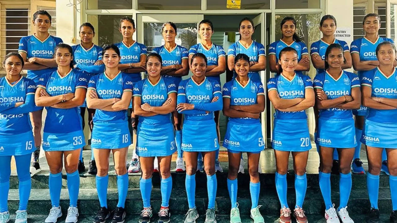 Indian Womens Hockey Team, Paris Olympics Qualifier