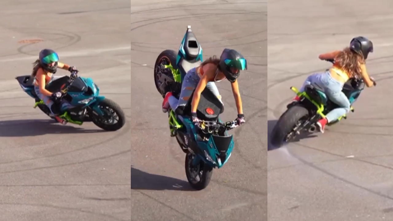 Bike Stunt Viral Video