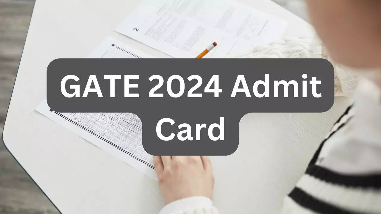 GATE 2024 Admit Card