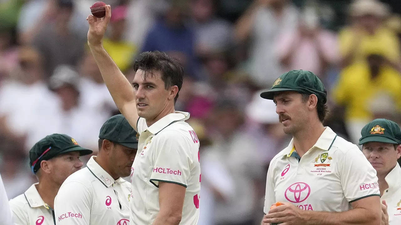 AUS vs PAK 3rd Test, Pat Cummins Takes Five Wickets