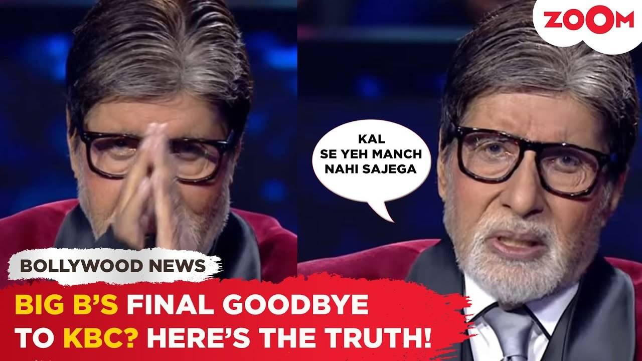 Amitabh Bachchan Says Goodbye To KBC? - 'केबीसी 16' को होस्ट नहीं ...