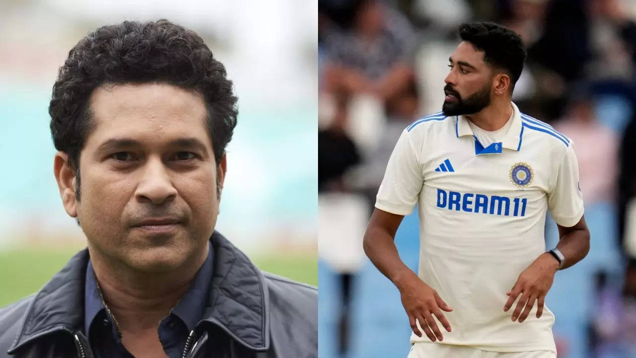 Sachin Tendukar and Mohammed Siraj