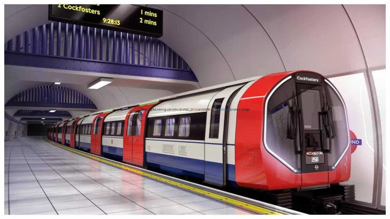 London underground train