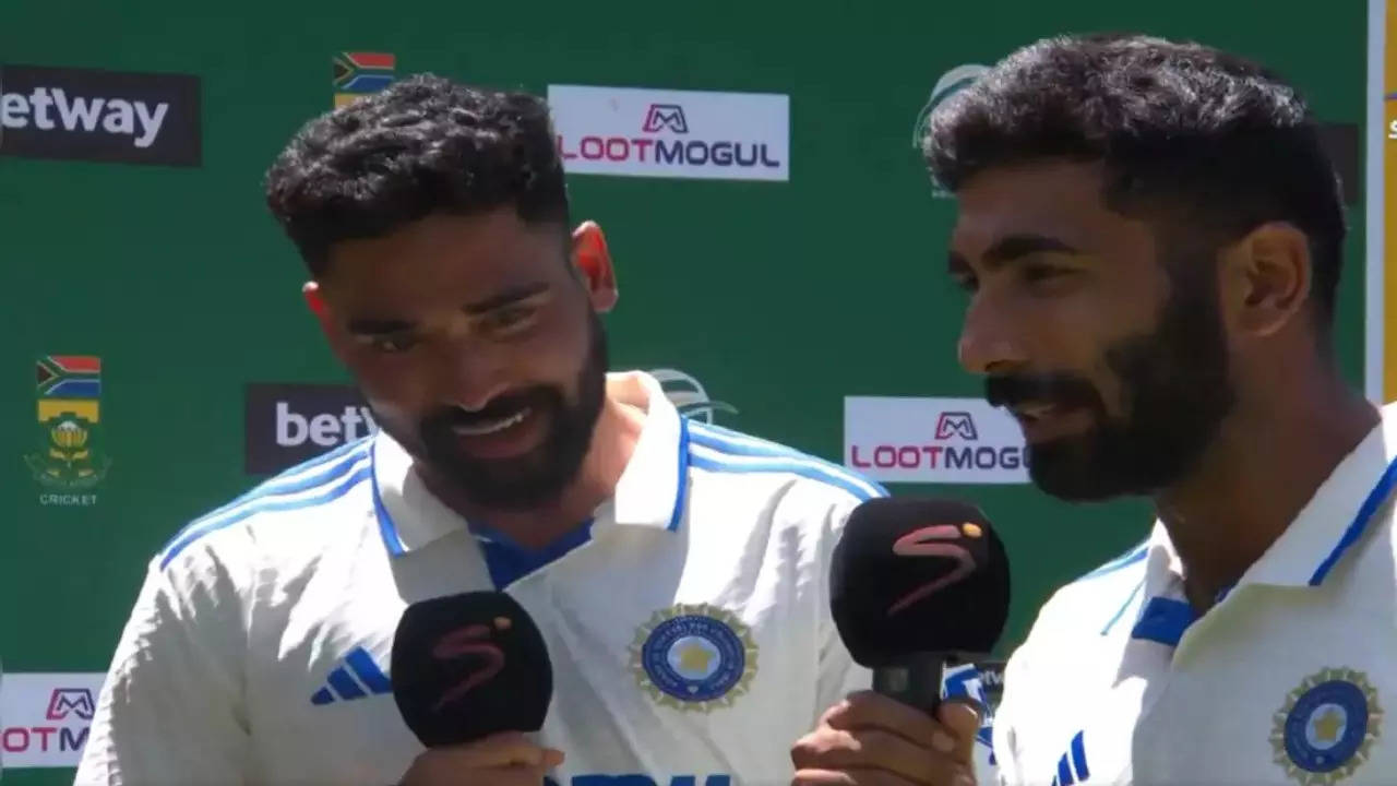 Jasprit Bumrah Mohammed Siraj