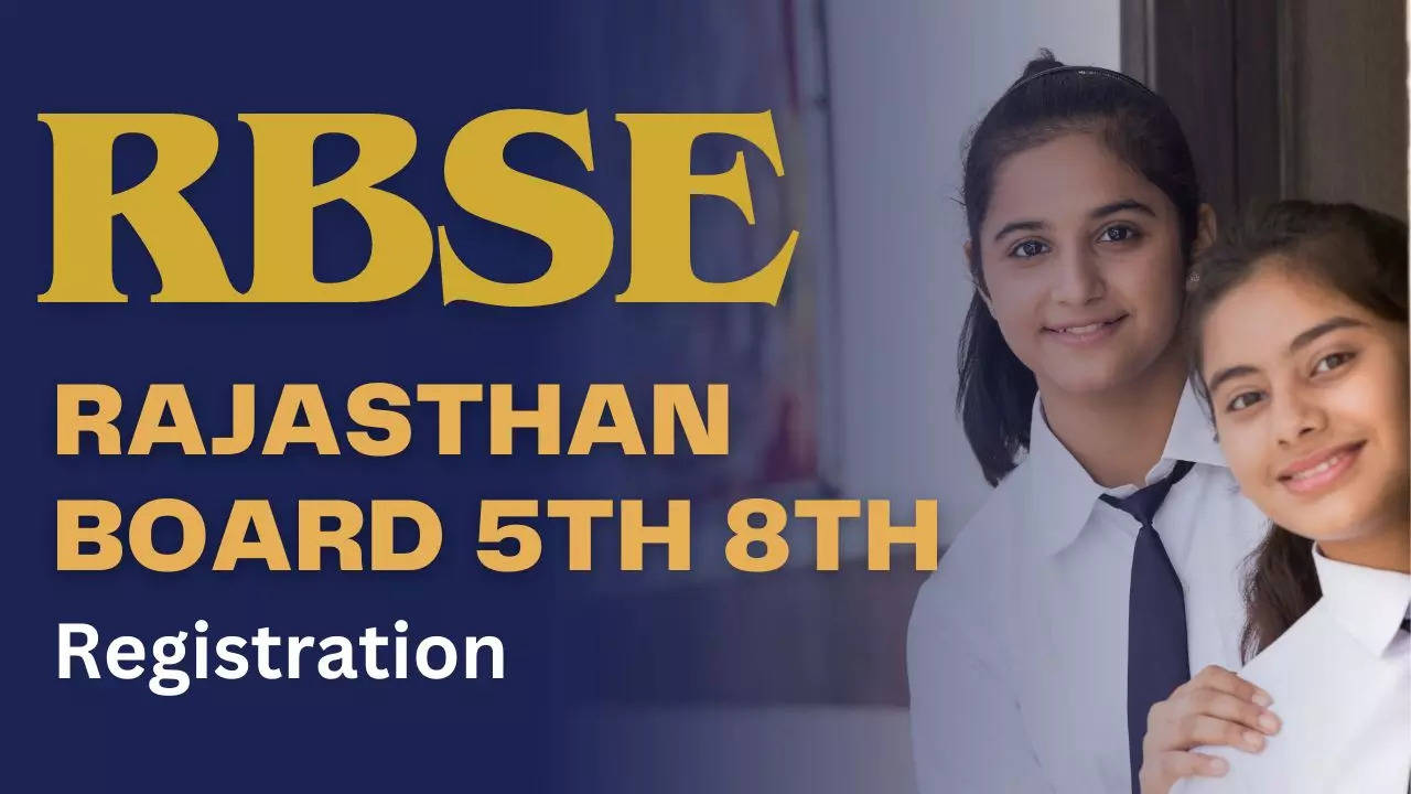 Registration for Rajasthan Board Class 5, 8 Exam 2024