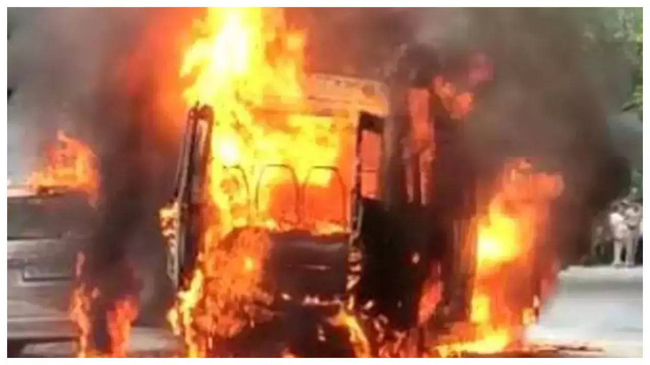 Telangana Bus Fire