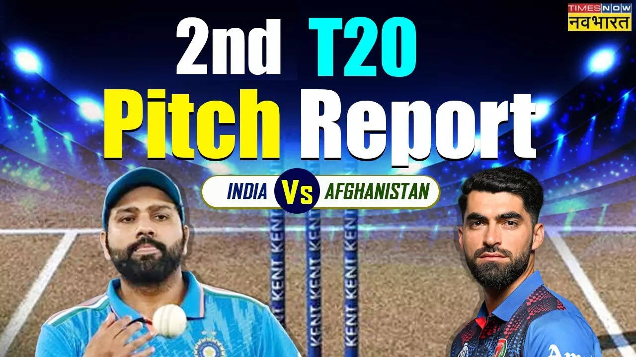 IND vs AFG 2nd T20 Pitch Report.