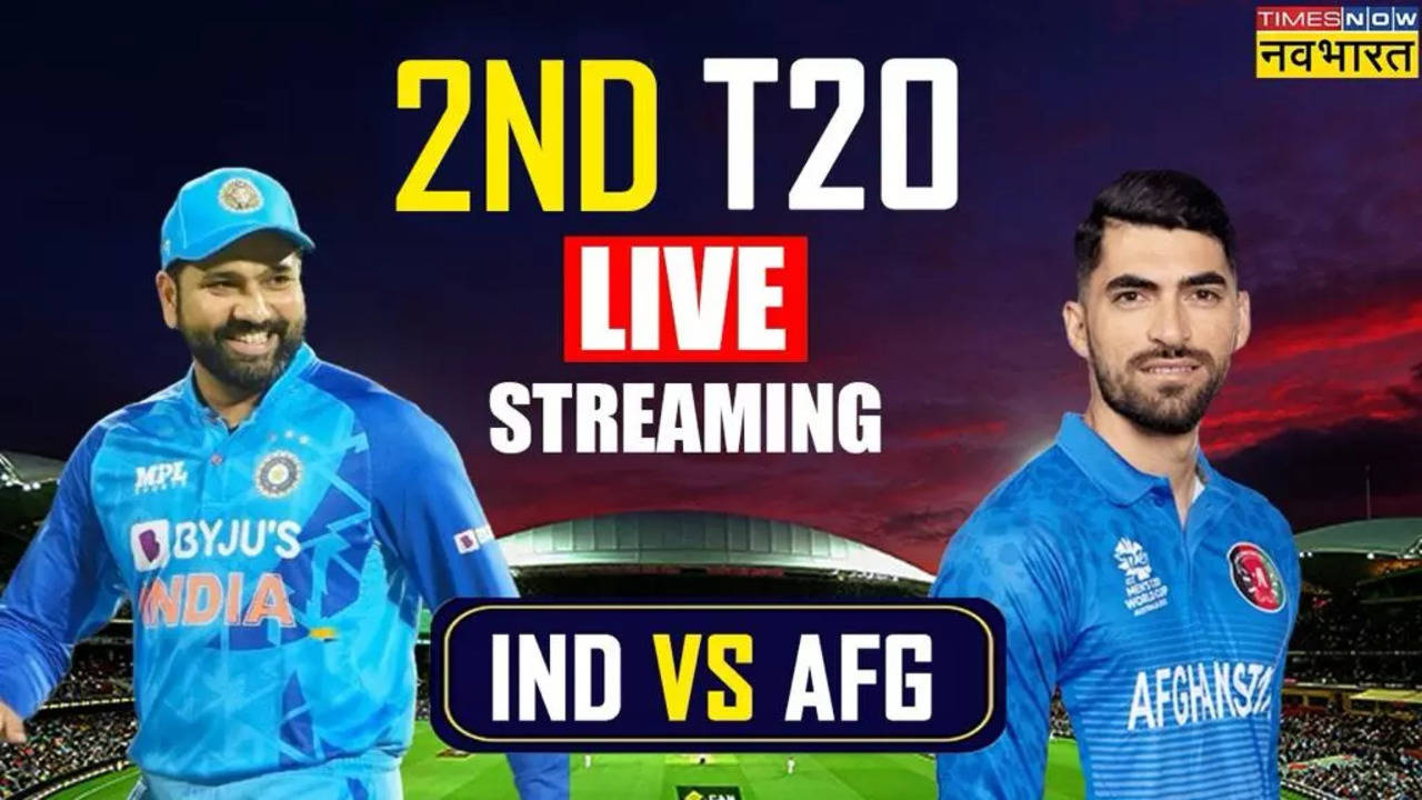 IND vs AFG 2nd T20 Live Streaming