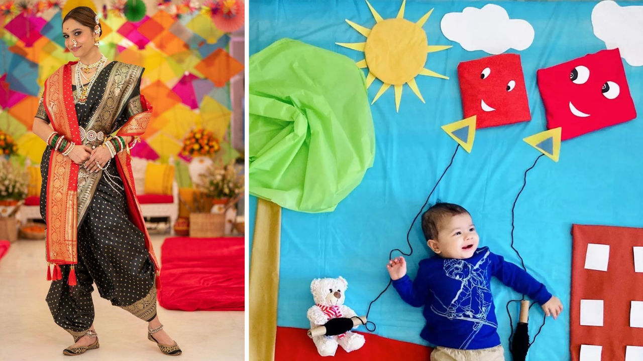 Makar Sankranti photo pose, makar sankranti baby photoshoot , sankranti photoshoot ideas