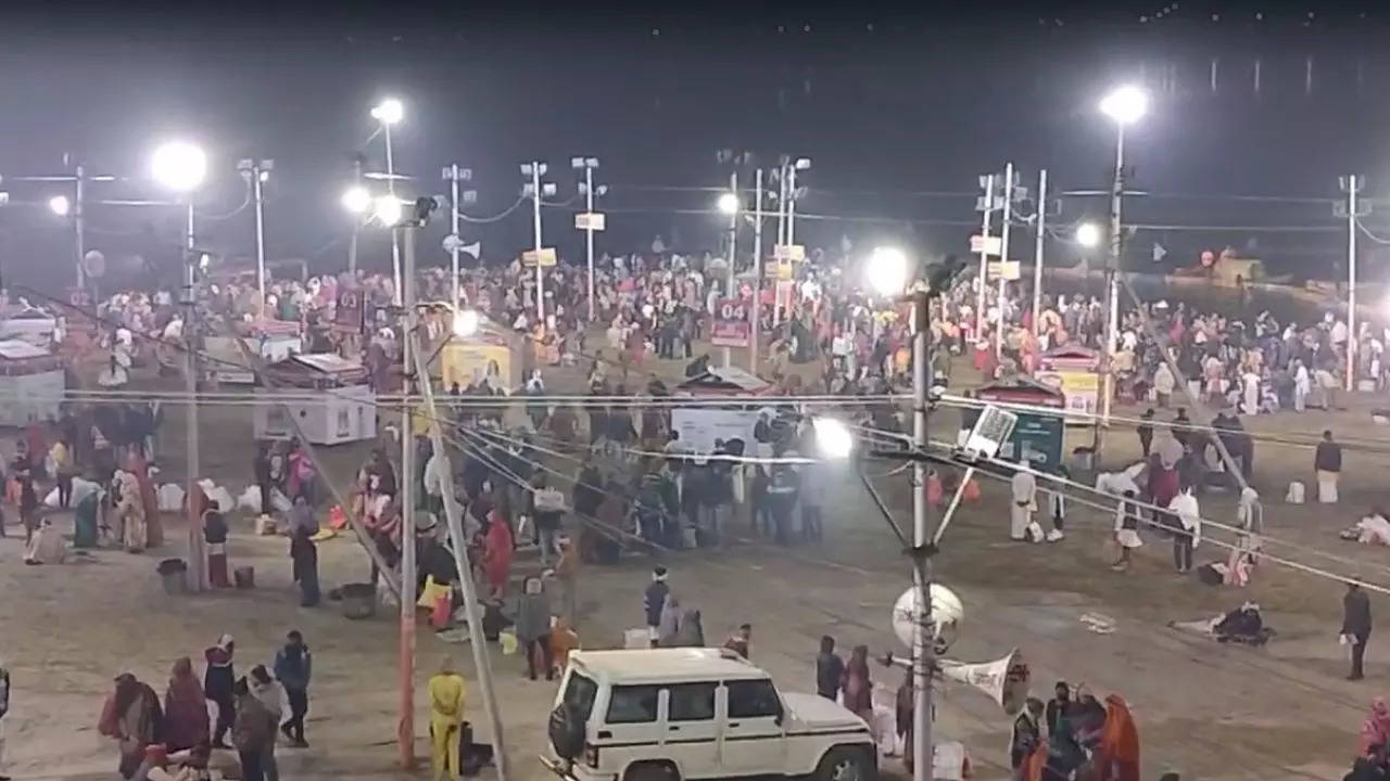 Magh Mela 2024 Begins in Prayagraj Devotees reach Sangam Ghat to take a dip on Makar Sankranti