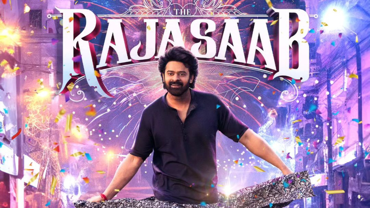 Prabhas Starrer Raja Saab Poster Out