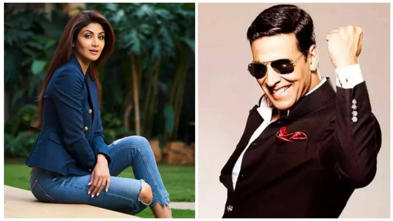 Shilpa Shetty and Akshay Kumar