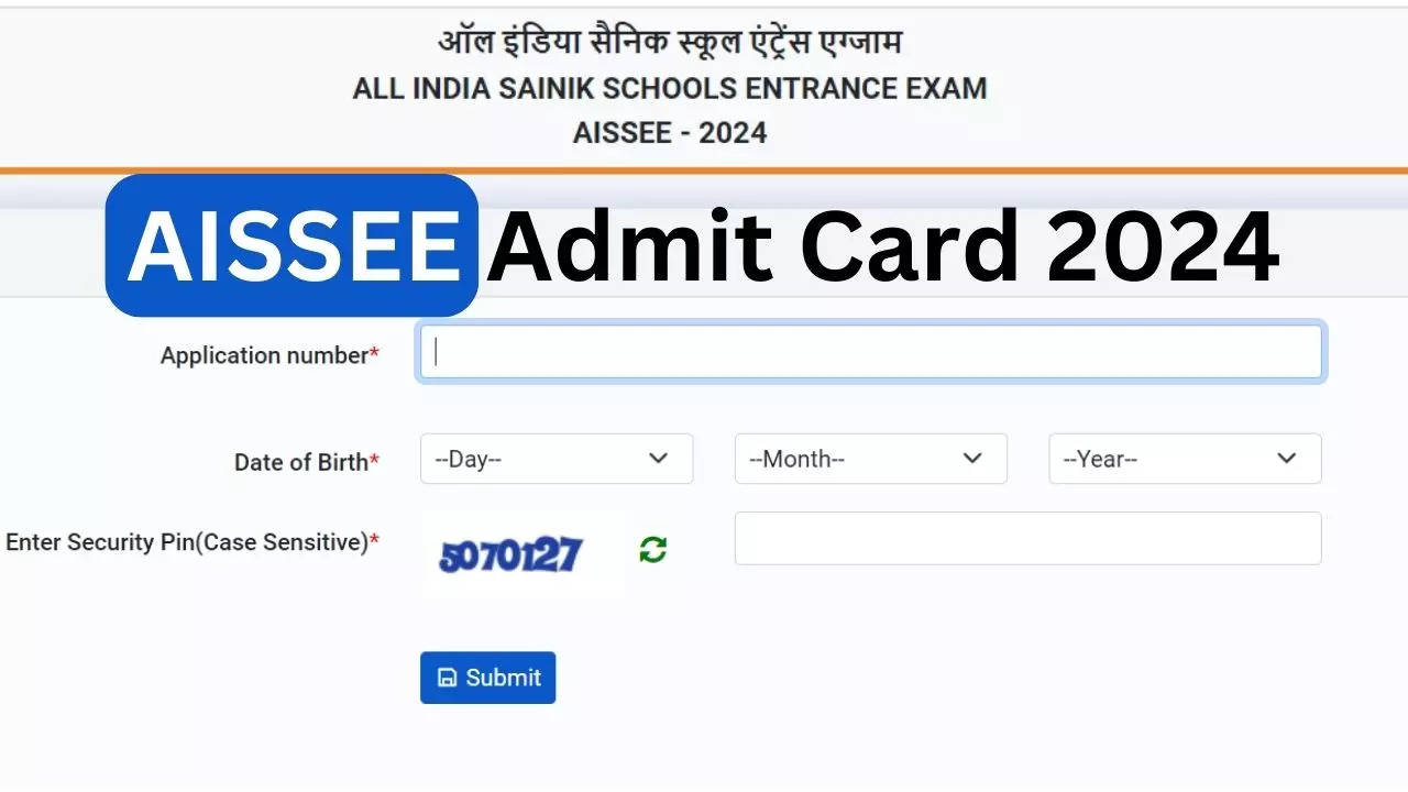 AISSEE 2024 Admit Card