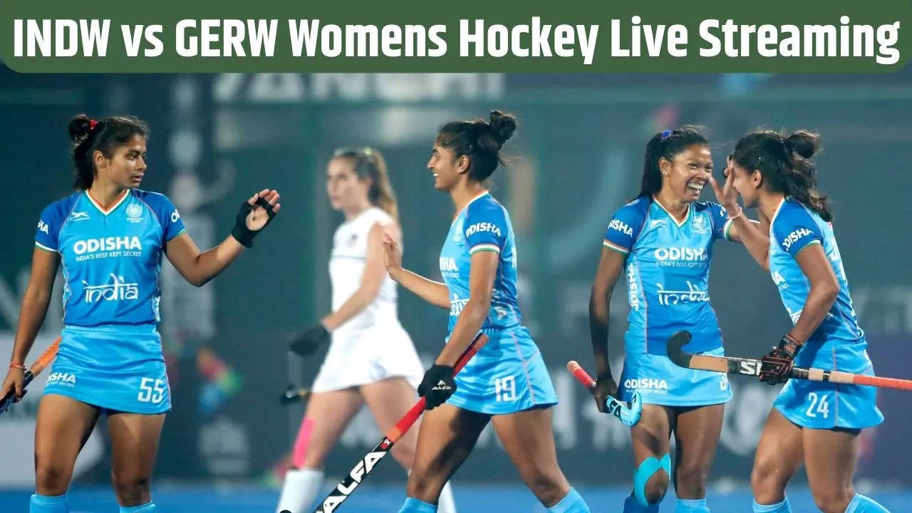 INDW vs GERW Womens Hockey Live Streaming