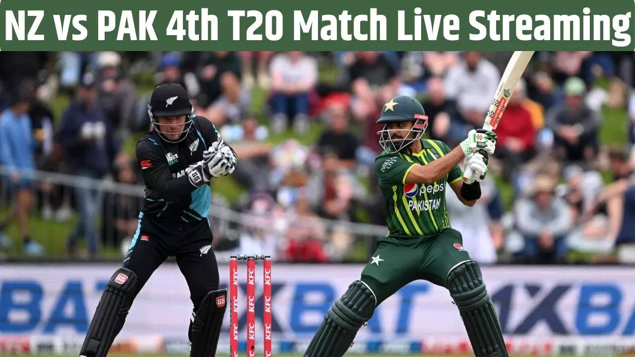 NZ vs PAK 4th T20 Match Live Streaming