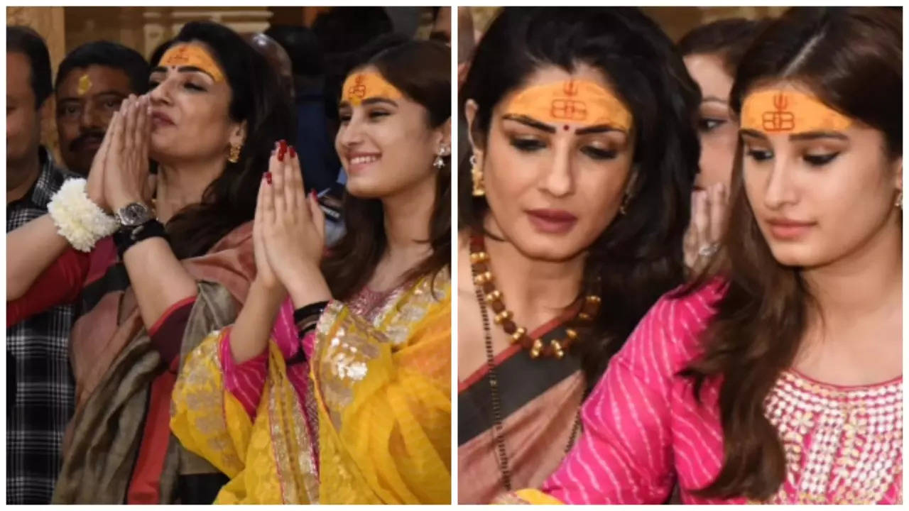 Raveena Tandon-Rasha Thadani