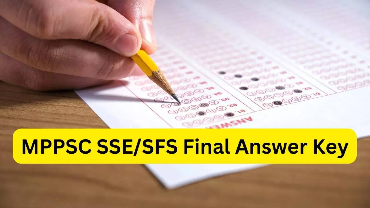 MPPSC SSE SFS Final Answer Key