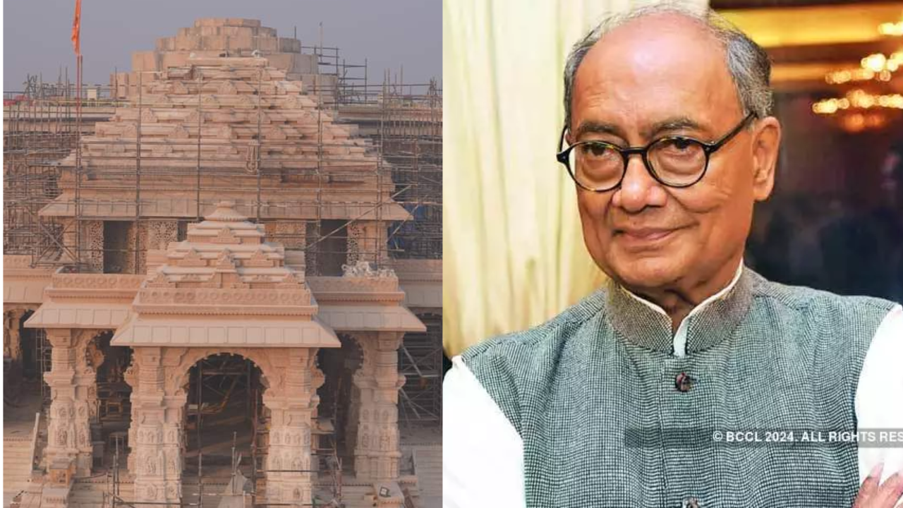 ​Politics on Ram Mandir, Ram Mandir Ayodhya, Ayodhya Ram Mandir News, Digvijay Singh on Ram Mandir, Ram Mandir news today